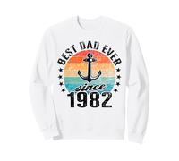 Il miglior papà del Mondo Non è Uno Scherzo - papà dal 1982 Felpa