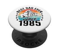 Il miglior papà del mondo non è uno scherzo - Papà dal 1985 PopSockets PopGrip Adesivo
