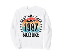 Il miglior papà del Mondo Non è Uno Scherzo - papà dal 1987 Felpa