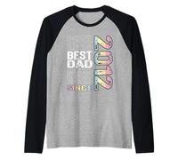 Il miglior papà del Mondo Non è Uno Scherzo - papà dal 2012 Maglia con Maniche Raglan