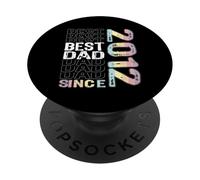 Il miglior papà del mondo non è uno scherzo - Papà dal 2012 PopSockets PopGrip Adesivo