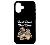 Il miglior papà papero di sempre - Mandarin Ducks Custodia per iPhone 16