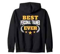 Il miglior personal trainer mai divertente Gym Trainer Felpa con Cappuccio