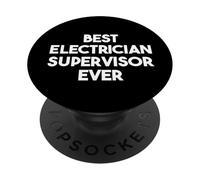 Il miglior supervisore di elettricista di sempre PopSockets PopGrip Adesivo