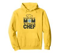 Il miglior tipo di mamma alleva uno chef divertente mamma supporta chef Felpa con Cappuccio