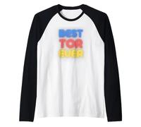 Il miglior Tor di Sempre - Nome Tor Divertente Maglia con Maniche Raglan