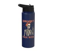 Il migliore amico selvaggio di qualcuno - Scheletro Stainless Steel Insulated Water Bottle