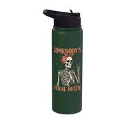 Il migliore amico selvaggio di qualcuno - Scheletro Stainless Steel Insulated Water Bottle