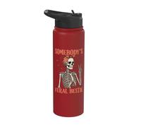 Il migliore amico selvaggio di qualcuno - Scheletro Stainless Steel Insulated Water Bottle
