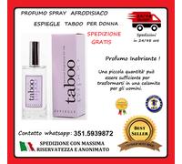 IL MIGLIORE PROFUMO DA DONNA AFRODISIACO TABOO ESPIEGLE - 50 ML EAU DE TOILETTE
