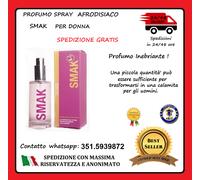 IL MIGLIORE PROFUMO DA DONNA EROTICO - AFRODISIACO SMAK EAU DE TOILETTE 50 ML