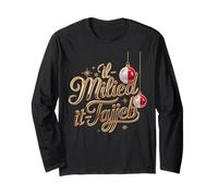 Il-Milied it-Tajjeb Malta Buon Natale Maltese Maglia a Manica