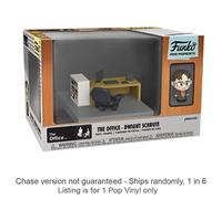 Il mini momento stilizzato di Office Dwight Pop Vinili Figura Chase Ships 1 in