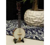 Il Mini Ornamento Per Strumento Musicale In Legno Modello Banjo Decora Il Tavolo Della Stanza Mini replica strumento musicale (Size : 10cm)