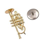 Il Mini Strumento Musicale Modello Cornetta In Rame In Miniatura Da 1 Pezzo Non Può Giocare mini modello musicali
