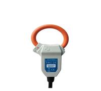 Il mini trasformatore di corrente flessibile Rogowski Coil TRC-16 può essere dotato di una sonda a pinza for corrente di dispersione.(TRC-36)