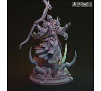 Il Miniatura Del Signore Della Morte Con Falce Di Ossa Per TTRPG Come D&D 5E