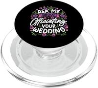 Il ministro ufficiale del matrimonio chiede informazioni sull"ufficiale di matrimonio PopSockets PopGrip per MagSafe