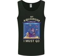 Il Mio Acquario Sta Chiamando Tropical Fish Tank Uomo Vest Tank Top