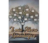 Il mio Albero Genealogico: Albero genealogico da compilare 8 Generazioni | Cerco i miei antenati e organizzo la mia ricerca genealogica | Regalo unico ... del nonno, un matrimonio, compleanno, Natale