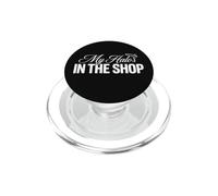 Il mio alone nel negozio divertente angelo umorismo cristiano PopSockets PopGrip per MagSafe