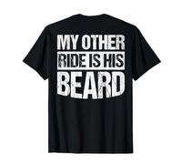 Il Mio Altro Giro è la Sua Barba sul Retro Maglietta