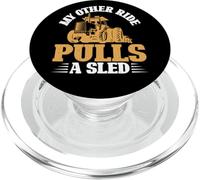 Il mio altro giro tira un trattore a slitta tirando PopSockets PopGrip per MagSafe