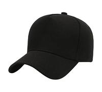 Il mio amico nome, protezione solare per esterni, cappello da baseball da uomo e donna, in tinta unita, Nero , Taglia unica