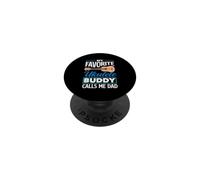 Il mio amico preferito per l'ukulele mi chiama papà Funny Ukulele Dad PopSockets PopGrip Adesivo