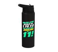 Il mio amore per la giocoleria è 11 - Giocoliere divertente Stainless Steel Insulated Water Bottle