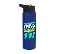 Il mio amore per la giocoleria è 11 - Giocoliere divertente Stainless Steel Insulated Water Bottle