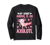 Il Mio Animale Spirituale è Un Axolotl Maglia a Manica
