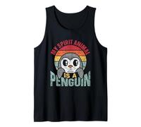 Il Mio Animale Spirituale È Un Pinguino Pinguini Pinguino Canotta