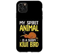 Il mio animale spirituale è un uccellino kiwi assonnato - Natura carina Custodia per iPhone 11 Pro Max