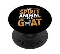 Il mio animale spirituale è una capra - Carino & Amore animale divertente PopSockets PopGrip Adesivo
