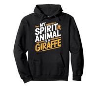 Il mio animale spirituale è una giraffa - Carino & Amore animale divertente Felpa con Cappuccio