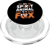 Il mio animale spirituale è una volpe - Carino & Amore animale divertente PopSockets PopGrip per MagSafe