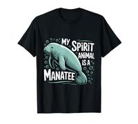 Il mio animale spirituale è uno zoo di animali marini lamantini Maglietta
