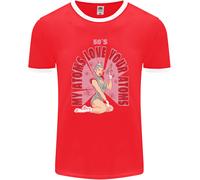 Il Mio Atomi Love Divertente Fisica Valentines Giorno Uomo Ringer Fotl