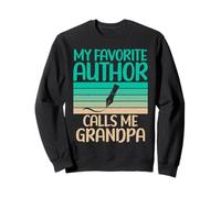Il Mio Autore Preferito Mi Chiama Nonno di Autore Scrittore Felpa