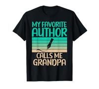 Il Mio Autore Preferito Mi Chiama Nonno di Autore Scrittore Maglietta