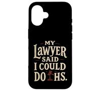 Il mio avvocato ha detto che potevo divorziare divertente divorzio partito donne Custodia per iPhone 16
