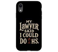 Il mio avvocato ha detto che potevo divorziare divertente divorzio partito donne Custodia per iPhone XR