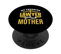 Il mio avvocato preferito mi chiama avvocato laureato di parenti della madre PopSockets PopGrip Adesivo