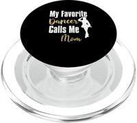 Il mio ballerino preferito mi chiama mamma Drill Team Ballet Dancing PopSockets PopGrip per MagSafe