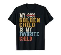 Il Mio Bambino d'oro è Il Mio Bambino Preferito Divertente retrò Maglietta