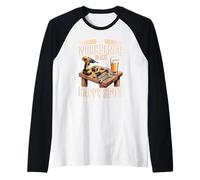 Il Mio banco da Lavoro è Il Mio Punto Felice Maglia con Maniche Raglan