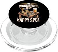 Il mio banco da lavoro è il mio punto felice PopSockets PopGrip per MagSafe
