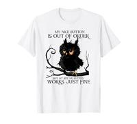 Il Mio Bel Pulsante è Fuori Servizio ma Il Mio Pulsante Bite Me Funziona Maglietta