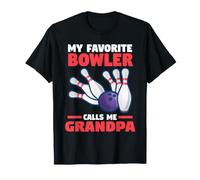Il Mio Bowling Preferito Mi Chiama Nonno Maglietta